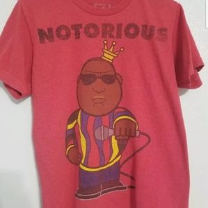 Notorious drop the mic size small tshirt